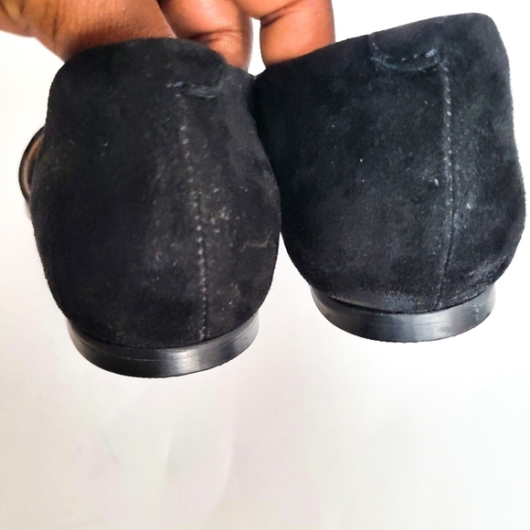 Seychelles black open toe flats Summer Shoes - Picture 5 of 12